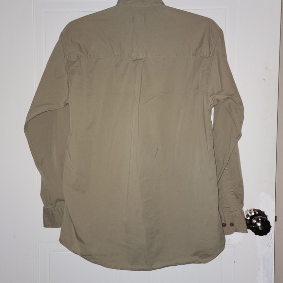 Ralph Lauren Men's Khaki Button-Down Shirt - Picture 2 of 6